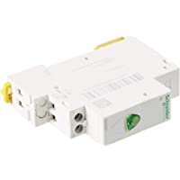 Schneider Electric A9E18321 Acti 9 iIL Simple Verde Piloto- 82mm x 18mm x 69.5mm- Blanco
